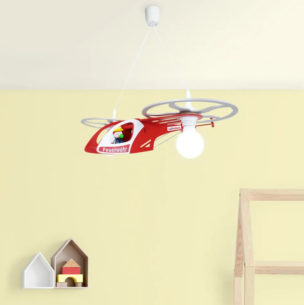 Hanglamp Helicopter Fred voor de kinderkamer