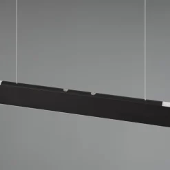 Hanglamp Helios, zwart, in hoogte verstelbaar, dimbare CCT