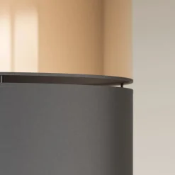 Hanglamp Hilton, zwart/goud, 1-lamp