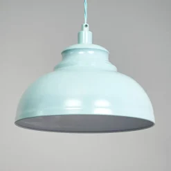 Hanglamp Isla in zachtblauw