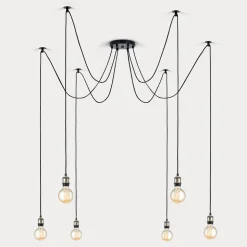 Hanglamp Jailhouse, 6-lamps