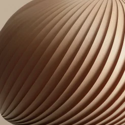 Hanglamp Janne, beukenhout, Ø 53 cm, E27