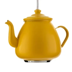 Hanglamp Jasse koffiekan 3-lamps meerkleurig