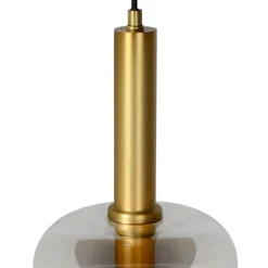 Hanglamp Joanet met rookglas, 1-lamp
