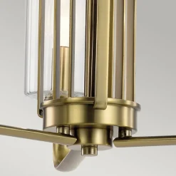 Hanglamp Kimrose, 3-lamp, messing