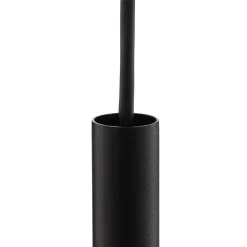 Hanglamp Las 1-lamp, zwart, kap 100cm