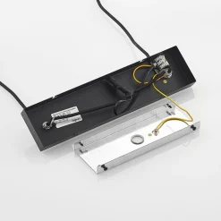 Hanglamp Lindby Eldarion, 116 cm, 4-lamps, hout, E27