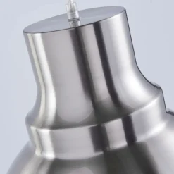 Hanglamp Lindby Letty, Ø 39 cm, nikkelkleurig, metaal, E27