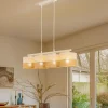 Hanglamp Linobianco, lineair, 4-lamps