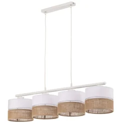 Hanglamp Linobianco, lineair, 4-lamps