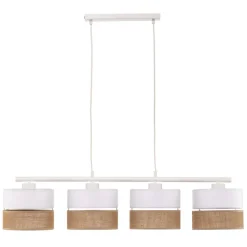 Hanglamp Linobianco, lineair, 4-lamps