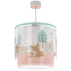 Hanglamp Loving Deer voor kinderen Dalber, motief hert