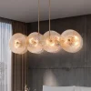 Hanglamp Maytoni Aster, glas, lengte 101 cm, 8 x E14