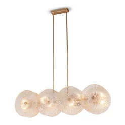 Hanglamp Maytoni Aster, glas, lengte 101 cm, 8 x E14