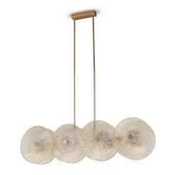 Hanglamp Maytoni Aster, glas, lengte 101 cm, 8 x E14