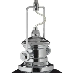 Hanglamp metaal, industrieel ontwerp, chroomkleurig