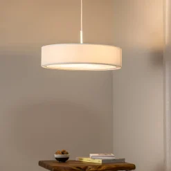 Hanglamp Mist, wit, Ø 56 cm