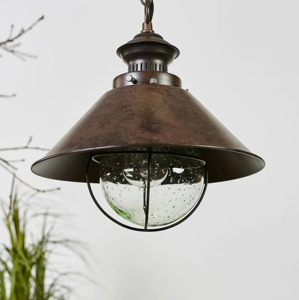 Hanglamp Nautica in antieke look, 26 cm