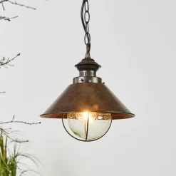 Hanglamp Nautica in antieke look, 26 cm