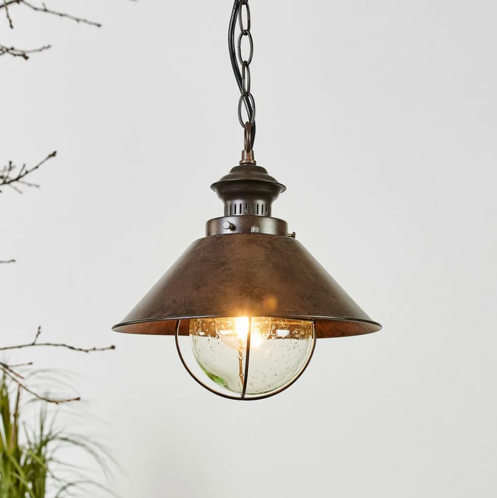Hanglamp Nautica in antieke look, 26 cm