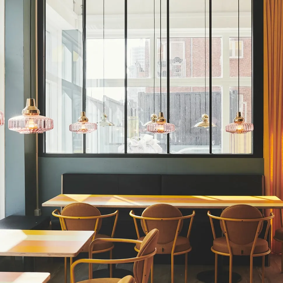 Hanglamp New Wave Optic, roze