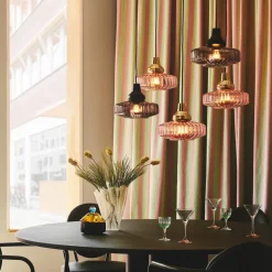 Hanglamp New Wave Optic, roze