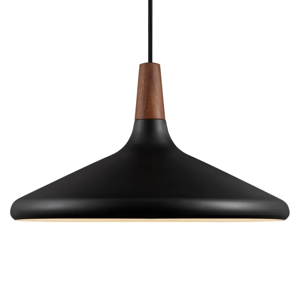 Hanglamp Nori Ø 39 cm, zwart