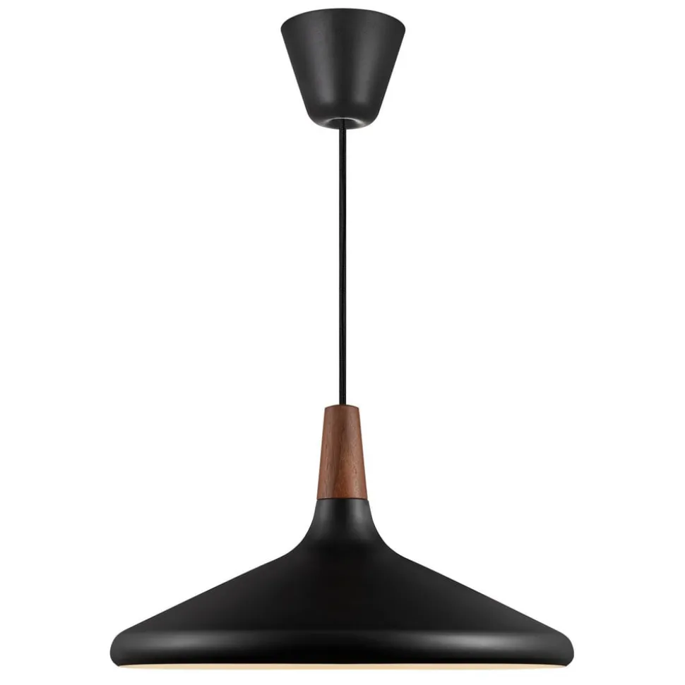 Hanglamp Nori Ø 39 cm, zwart