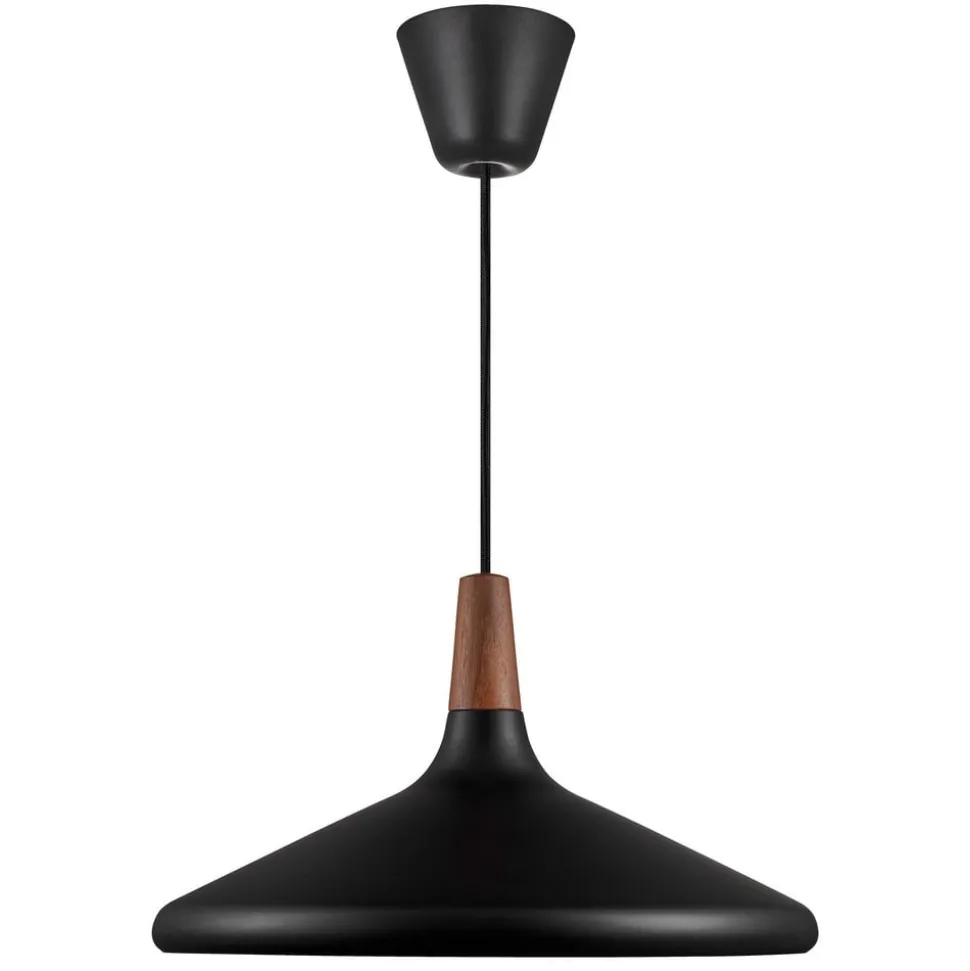 Hanglamp Nori Ø 39 cm, zwart