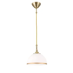 Hanglamp Old Lamp met textielkabel, 1-lamp