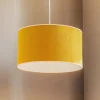 Hanglamp Pastel Roller, mosterdkleurig