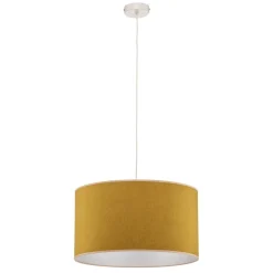 Hanglamp Pastel Roller, mosterdkleurig