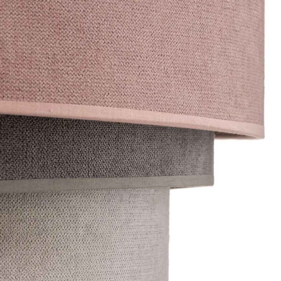 Hanglamp Pastel Trio roze/grijs/lichtgrijs