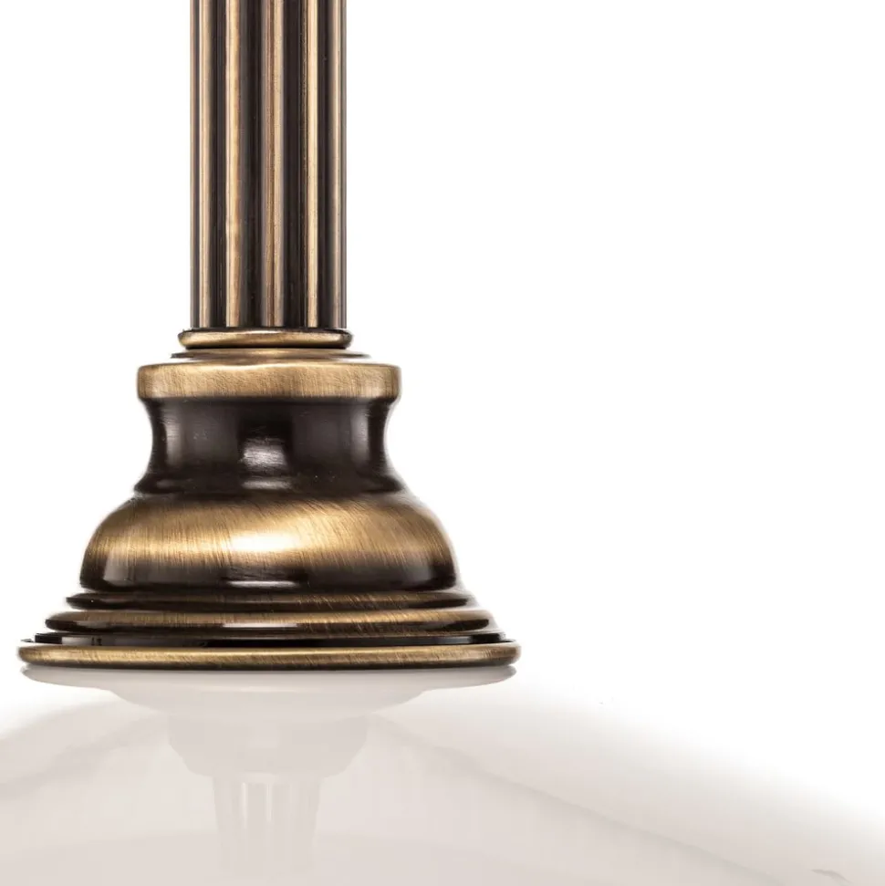 Hanglamp Petro met glazen kap, 1-lamp