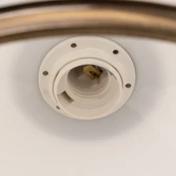 Hanglamp Petro met glazen kap, 1-lamp