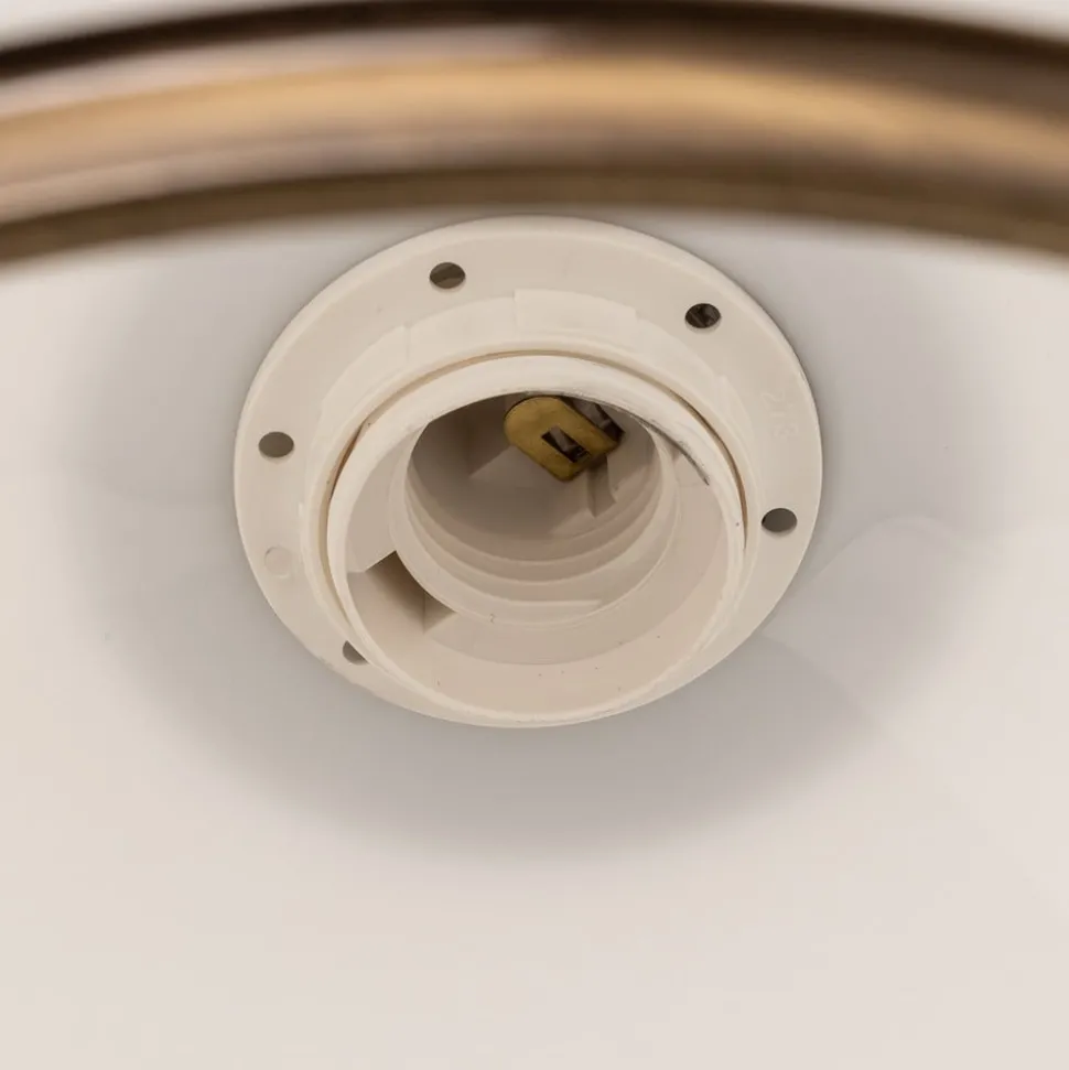 Hanglamp Petro met glazen kap, 1-lamp