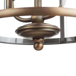 Hanglamp Pimpernel, Ø 23 cm, brons