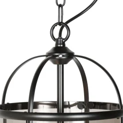 Hanglamp Pimpernel, Ø 23 cm, zwart