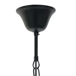 Hanglamp Pimpernel, Ø 23 cm, zwart