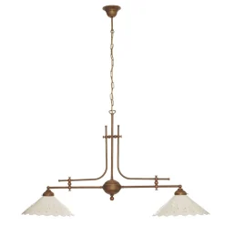 Hanglamp Pizzo met ketting, 2-lamps