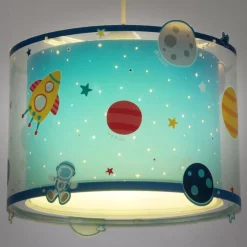 Hanglamp Planeten Mite met motief