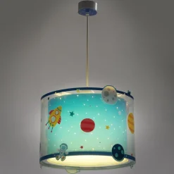 Hanglamp Planeten Mite met motief