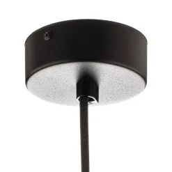 Hanglamp Polaris, spiegelend glas, rookkleurig