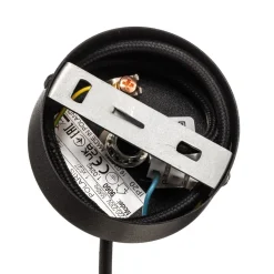 Hanglamp Polaris, spiegelend glas, rookkleurig