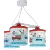 Hanglamp police voor kinderen, versie met 3-lamps