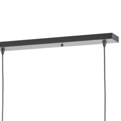 Hanglamp Punchray, 3-lamps trechtervormig