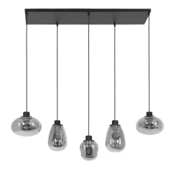 Hanglamp Reflexion, 5-lamps 100x30cm