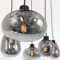 Hanglamp Reflexion, 5-lamps 100x30cm