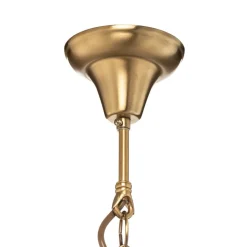 Hanglamp Rieka, ronde lantaarnvorm, 25 cm