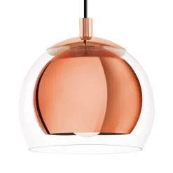 Hanglamp Rocamar 1-lamp in koper